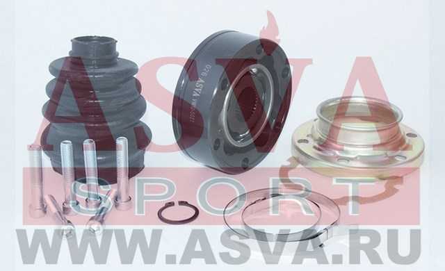Шрус внутренний 33x100 (GOLF 2, PASSAT, AUDI 80, A4) , мин, остаток = 20,000 [12] <b>ASVA VWIU5021</b> - изображение 2