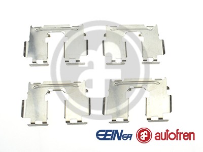 Комплектующие ,колодки дискогового тормоза <b>AUTOFREN SEINSA D42637A</b> - изображение