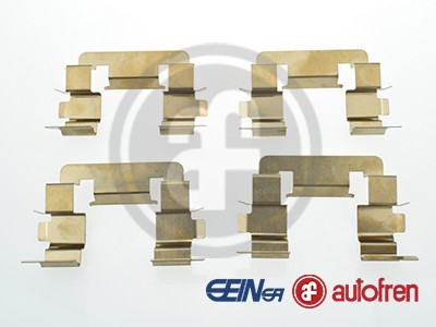 Монт. кпл торм. колодок пер. Honda Accord Lucas 98> <b>AUTOFREN SEINSA D42687A</b> - изображение