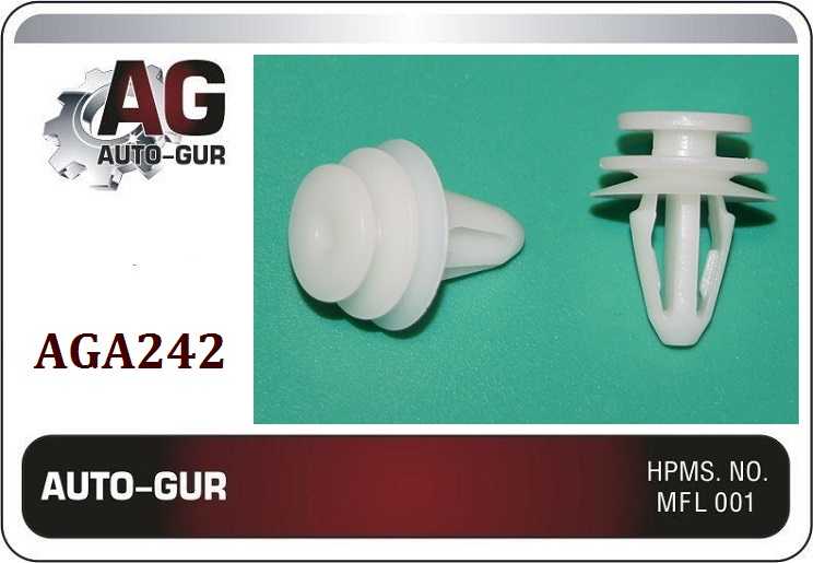 Клипса крепежная <b>AUTO-GUR AGA242</b> - изображение Клипса крепежная <b>AUTO-GUR AGA242</b> - изображение