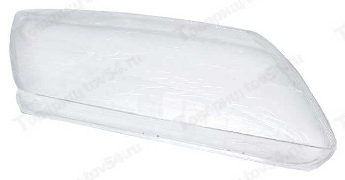 Стекло фары ВАЗ 2190 Гранта (аналог Киржач) пластик правое <b>Аутомотив-Лайтинг 2190-3711070-15</b> - изображение