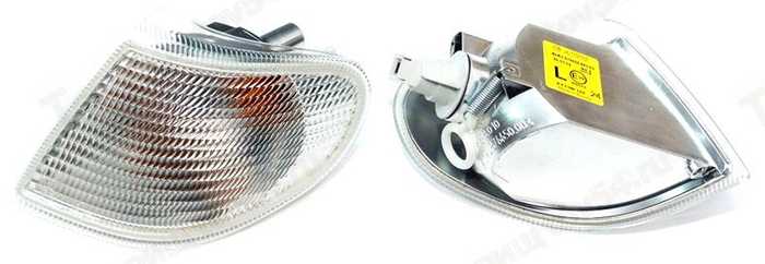 Указатель поворота передний ВАЗ 2115 белый BOSCH оригинал лев. <b>Аутомотив-Лайтинг ALRU 676.650.003-04</b> - изображение