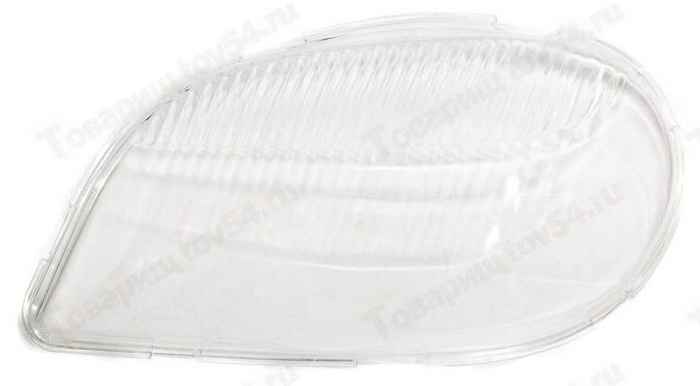 Стекло фары ВАЗ 2123 Нива Шевроле нового образца левое пластик <b>АУТОМОТИВ ЛАЙТИНГ ALRU 756 671.084 L</b> - изображение