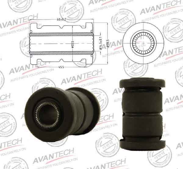 Сайлентблок подвески AVANTECH ASB0139 - изображение