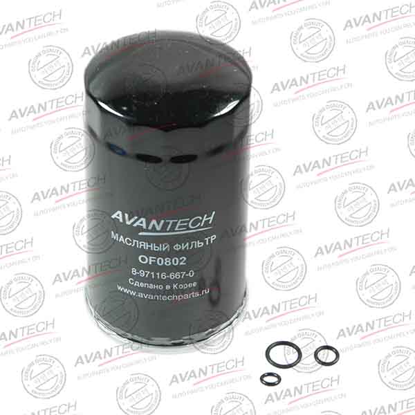 Фильтр масляный AVANTECH OF0802 - изображение