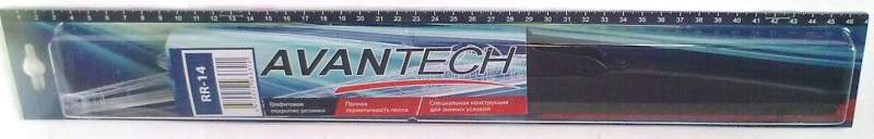 Щетка стеклоочистителя для заднего стекла зимняя 350мм (14) AVANTECH RR-14 - изображение