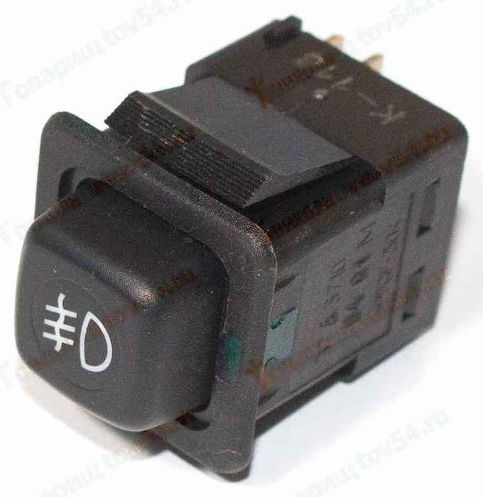 Выключатель противотуманных фонарей задних ВАЗ 2108-21099 <b>АВАР 376.3710-04.01М</b> - изображение