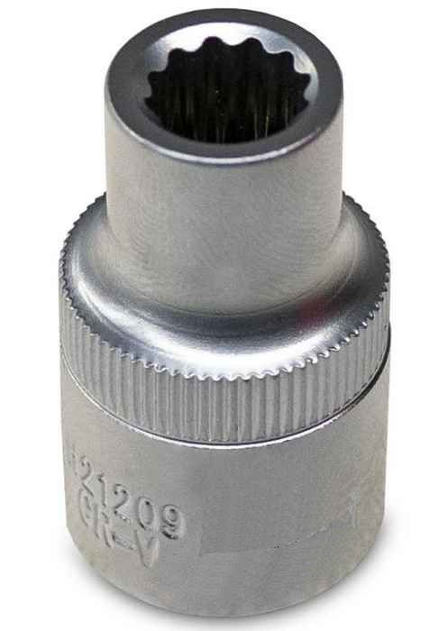 Головка 8мм 1/2" 6 гран. короткая AVS H01208  - изображение