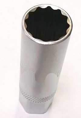 Головка 22мм 1/2" 12 гран. длинная AVS H31222  - изображение