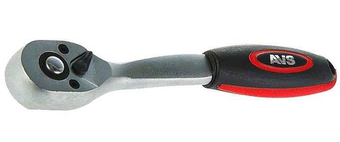 Трещотка 1/2'DR 72 зуба пластиковая ручка AVS RH11272 - изображение