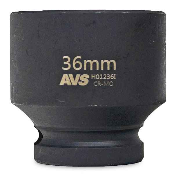 Головка 36мм 1/2" 6 гран. ударная AVS H01236I (46мм) - изображение