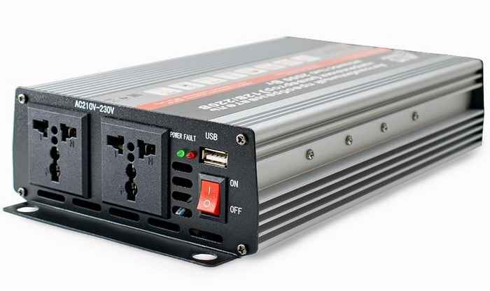 Автомобильный инвертор 12/220V AVS IN-2000W - изображение 1
