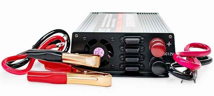 Автомобильный инвертор 12/220V AVS IN-2000W - изображение 5