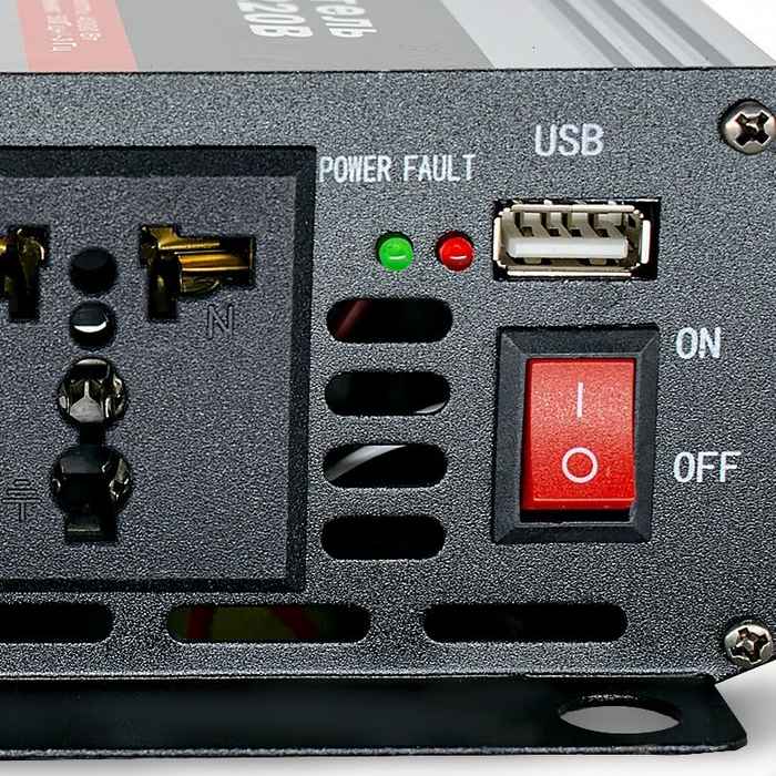 Автомобильный инвертор 12/220V AVS IN-2000W - изображение 6