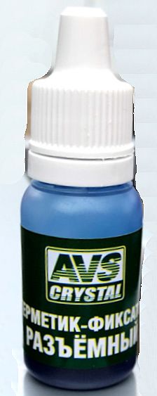Фиксатор-герметик резьбы анаэробный средней фиксации (разъемный) AVS AVK-132 (6 мл) - изображение 1