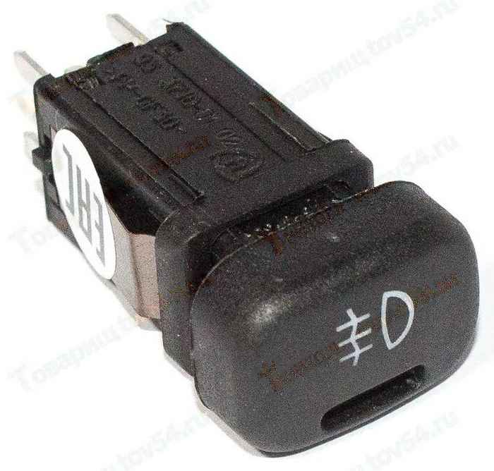 Выключатель противотуманных фар ВАЗ 2114, Валдай <b>Автоарматура 93.3710-01.02.</b> - изображение