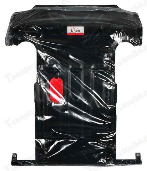 Защита картера ВАЗ 2123 Chevrolet Niva (+защита переднего редуктора) <b>АВТОБРОНЯ K111.01022.1</b> - изображение