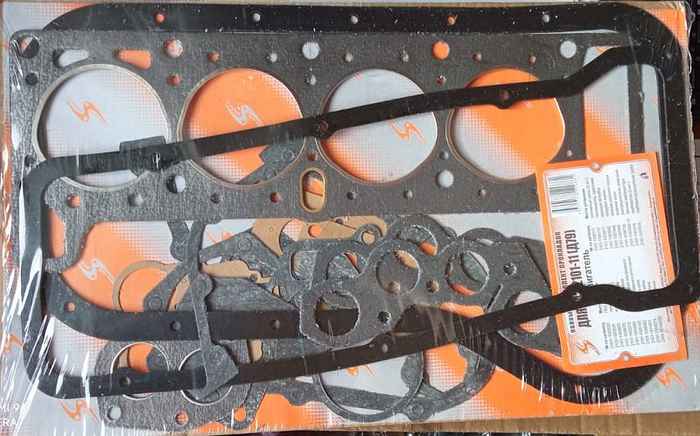 Набор прокладок двигателя ВАЗ 21011 (79,0) полный (22шт) <b>АВТОГАСКЕТ (2101-1003020, 2101-100-3070, 2101-1008081,…)</b> - изображение