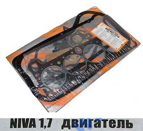 Набор прокладок двигателя ВАЗ 21213 (82,0) с герметиком полный Люкс <b>АВТОГАСКЕТ (2101-1203020, 2101-1008025, 2101-1009070, 2101-1003270, …)</b> - изображение