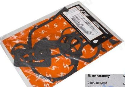 Набор прокладок двигателя ВАЗ 2105 темпсил+картон <b>АВТОГАСКЕТ (2105-1002064, 2101-1005155, 2105-1005255, …)</b> - изображение