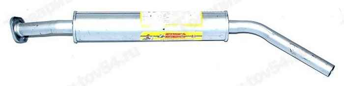 Резонатор ВАЗ 21214 (под катализатор) Евро-2 (под 2 болта) <b>АВТОГЛУШИТЕЛЬ 21214-1200020-11</b> - изображение