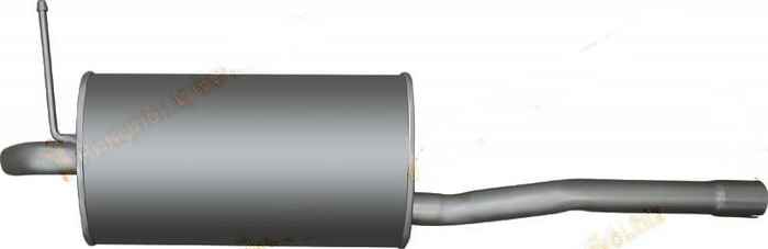 Глушитель Lada Largus (12-) 200100770R <b>АВТОГЛУШИТЕЛЬ АК 200100770R</b> - изображение