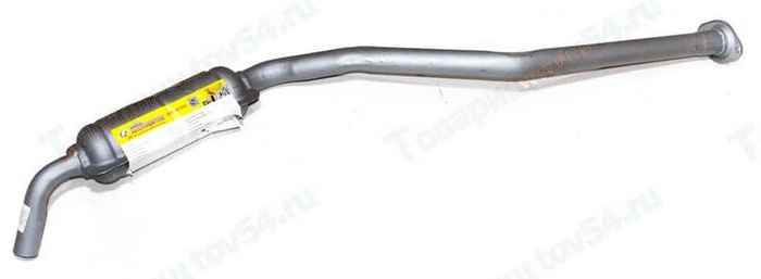 Резонатор ВАЗ 21073 длинный штампованный <b>АВТОГЛУШИТЕЛЬ АК 21073-1200020-55 ШС</b> - изображение