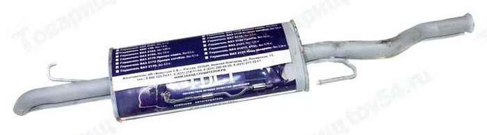 Глушитель ВАЗ 2172 Приора ГОСТ <b>Автоглушитель АК 2172-1200010 ГОСТ</b> - изображение