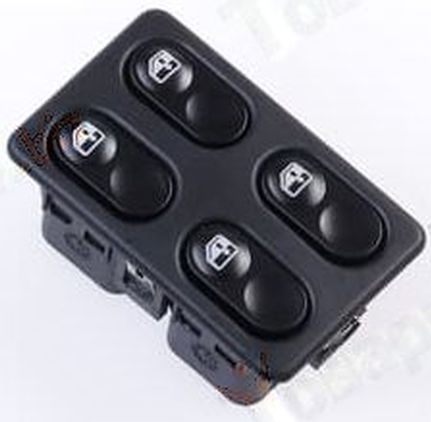 Выключатель стеклоподъемника ВАЗ 2110 4-х клавишный (18.3763) <b>AVTOGRAD 2110-3709611-11</b> - изображение