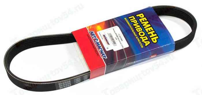 Ремень 6PK698 ВАЗ 2108 инж <b>АВТОМАГНАТ 6PK698</b> - изображение