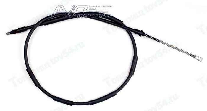 Трос ручного тормоза ВАЗ 2108 нового образца <b>АВТОПАРТНЕР AVP RT210818010</b> - изображение