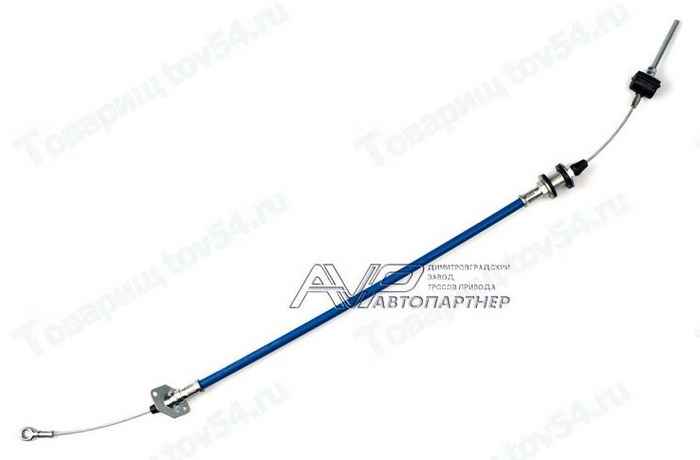 Трос сцепления ВАЗ 1111 улучшенный <b>АВТОПАРТНЕР AVP SC1111F</b> - изображение