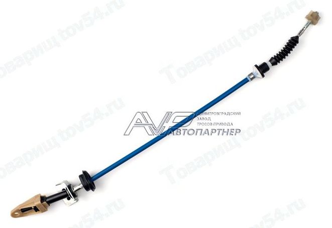 Трос сцепления ВАЗ 1118 Калина улучшенный <b>АВТОПАРТНЕР AVP SC1118F</b> - изображение