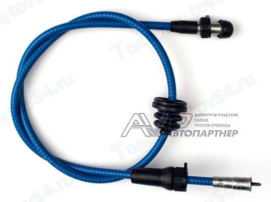 Трос спидометра ВАЗ 2107 широкий (ГВ 307-05) улучшенный <b>АВТОПАРТНЕР AVP SP2107F</b> - изображение