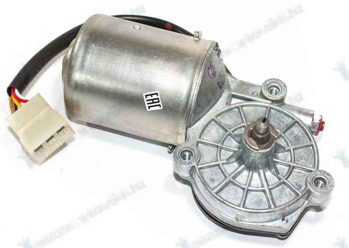 Мотор-редуктор стеклоочистителя ВАЗ 2108, М-2141, ГАЗ 2410, 3110 (10мм) <b>Автоприбор СЛ136-5205200</b> - изображение