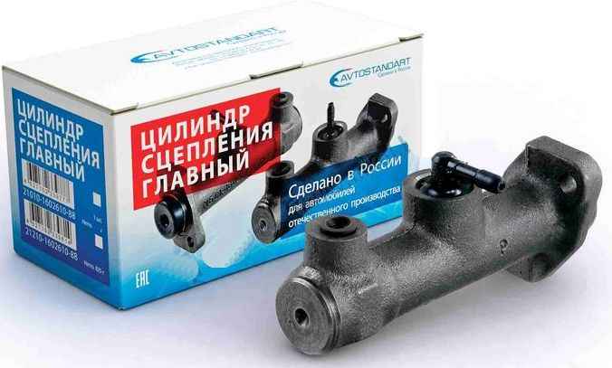Цилиндр сцепления главный ВАЗ 2101 <b>АВТОСТАНДАРТ 2101-1602610-88</b> - изображение