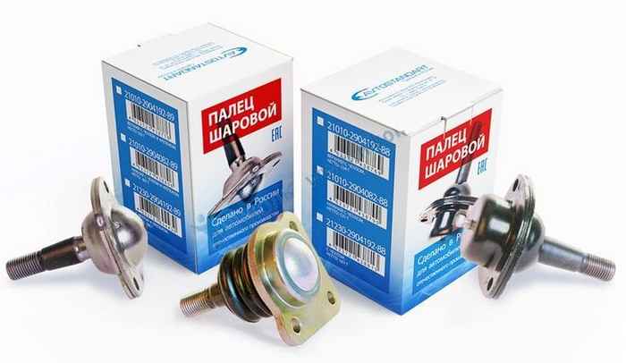 Опора шаровая ВАЗ 2101 верхняя с крепежом <b>АВТОСТАНДАРТ 2101-2904192-89</b> - изображение