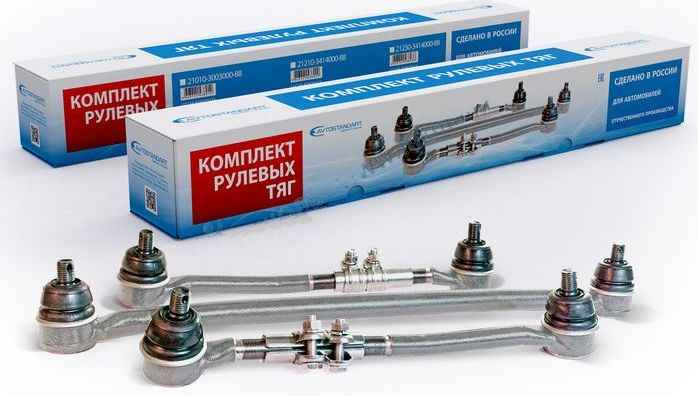 Трапеция рулевой тяги ВАЗ 2101 со скрутками <b>АВТОСТАНДАРТ 2101-3003000-88</b> - изображение