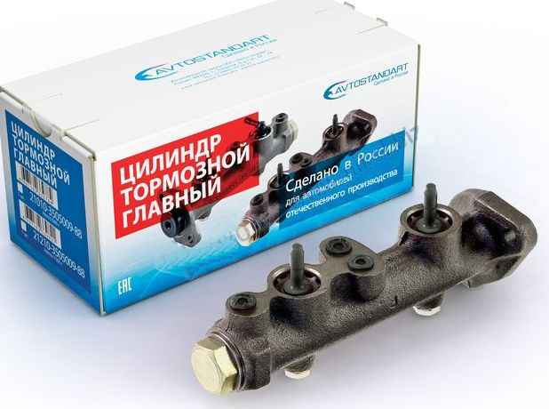 Цилиндр тормозной главный ВАЗ 2101 <b>АВТОСТАНДАРТ 2101-3505009-88</b> - изображение