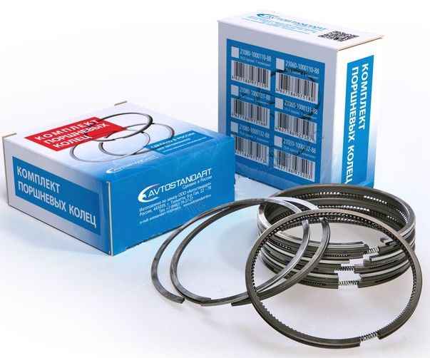 Кольца поршневые (79,4) ВАЗ 2101-2107 <b>АВТОСТАНДАРТ 2106-1000131-88</b> - изображение