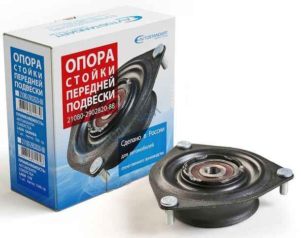 Опора передней стойки ВАЗ 2108 <b>АВТОСТАНДАРТ 2108-2902820-88</b> - изображение