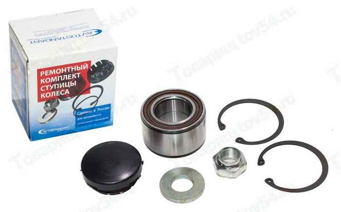 Подшипник ступицы ВАЗ 2108 задний (рем к-т) <b>АВТОСТАНДАРТ 2108-3104000-88</b> - изображение