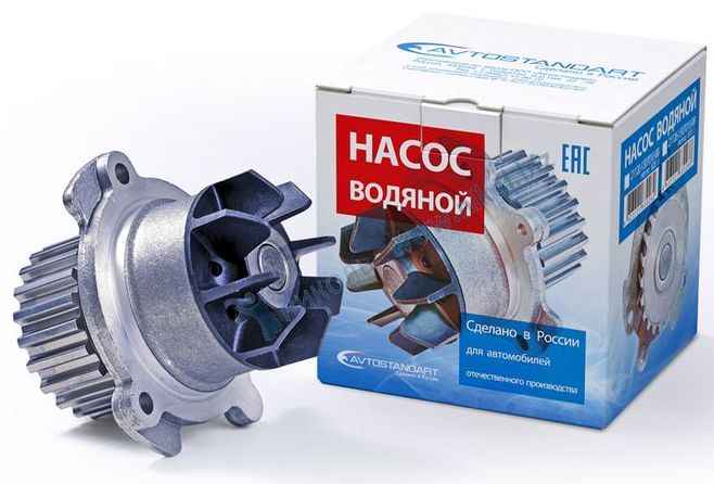 Помпа ВАЗ 2108 <b>АВТОСТАНДАРТ 2109-1307010-88</b> - изображение