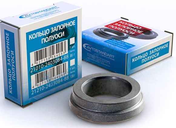 Кольцо стопорное полуоси ВАЗ 2121 Нива <b>АВТОСТАНДАРТ 2121-2403084-88</b> - изображение Кольцо стопорное полуоси ВАЗ 2121 Нива <b>АВТОСТАНДАРТ 2121-2403084-88</b> - изображение