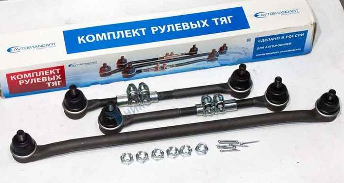 Трапеция рулевой тяги ВАЗ 2121 со скрутками <b>АВТОСТАНДАРТ 2121-3414000-88</b> - изображение Трапеция рулевой тяги ВАЗ 2121 со скрутками <b>АВТОСТАНДАРТ 2121-3414000-88</b> - изображение