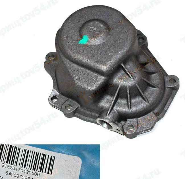 Крышка КПП ВАЗ 2170 FL, 2190 Гранта задняя (КПП 2182 трос.) задняя <b>АВТОВАЗ 2182-1701205</b> - изображение Крышка КПП ВАЗ 2170 FL, 2190 Гранта задняя (КПП 2182 трос.) задняя <b>АВТОВАЗ 2182-1701205</b> - изображение