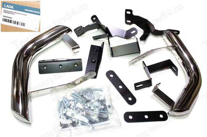 Защита бампера ВАЗ 2123 Niva Travel задняя <b>АВТОВАЗ 8460055295</b> - изображение