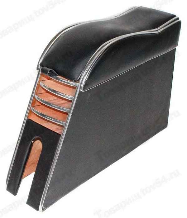 Подлокотник-бар ВАЗ 2101-2107 Волна черный <b>AZARD БАР00021</b> - изображение