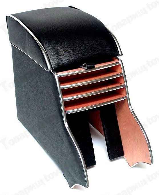 Подлокотник-бар ВАЗ 2121 НИВА Люкс черный <b>AZARD БАР00083</b> - изображение