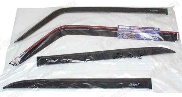 Ветровики (дефлекторы) для дверей ВАЗ 2101-2107 самоклеящиеся <b>AZARD ДЕФ00020</b> - изображение Ветровики (дефлекторы) для дверей ВАЗ 2101-2107 самоклеящиеся <b>AZARD ДЕФ00020</b> - изображение